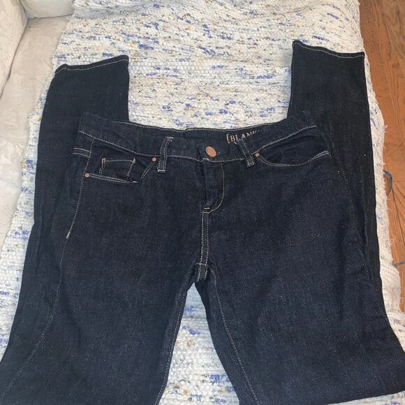 BRAND NEW BLANK NYC DARK DENIM JEANS 26 - Picture 2 of 8